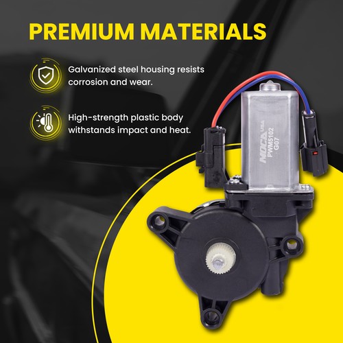 4x Front / Rear Window Motor w/2-Blade for 11-16 Hyundai Elantra 1.8L 2.0L - Imagen 12 de 16