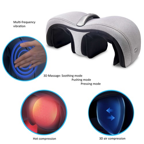 Carepeutic Dual Knee or Calf Massager with Air Kneading Vibration and Heat - Picture 6 of 7