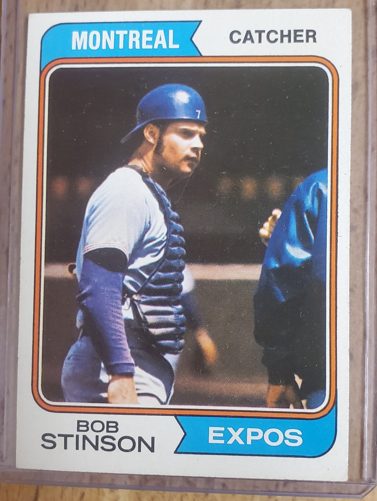 1974 Topps #653 Bob Stinson Montreal Expos