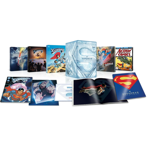 Warner Superman I-IV (Limited Edition) (Steelbook) (4K UHD) - Bild 2 von 2
