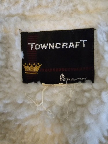 Giacca vintage JCPenney Towncraft velluto a coste uomo media marrone western giogo anni 70 - Foto 10 di 13