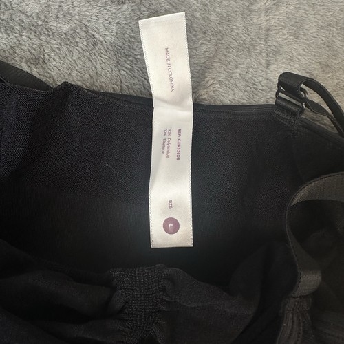 Curveez Damen L Mid Thigh Shapewear moderate Kompression schwarz Schlankmacher Effekt - Bild 4 von 11