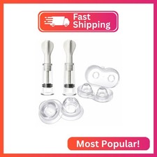 Nipple Everter for Breastfeeding Support, Nipple Corrector, Aids in Latch by Dra