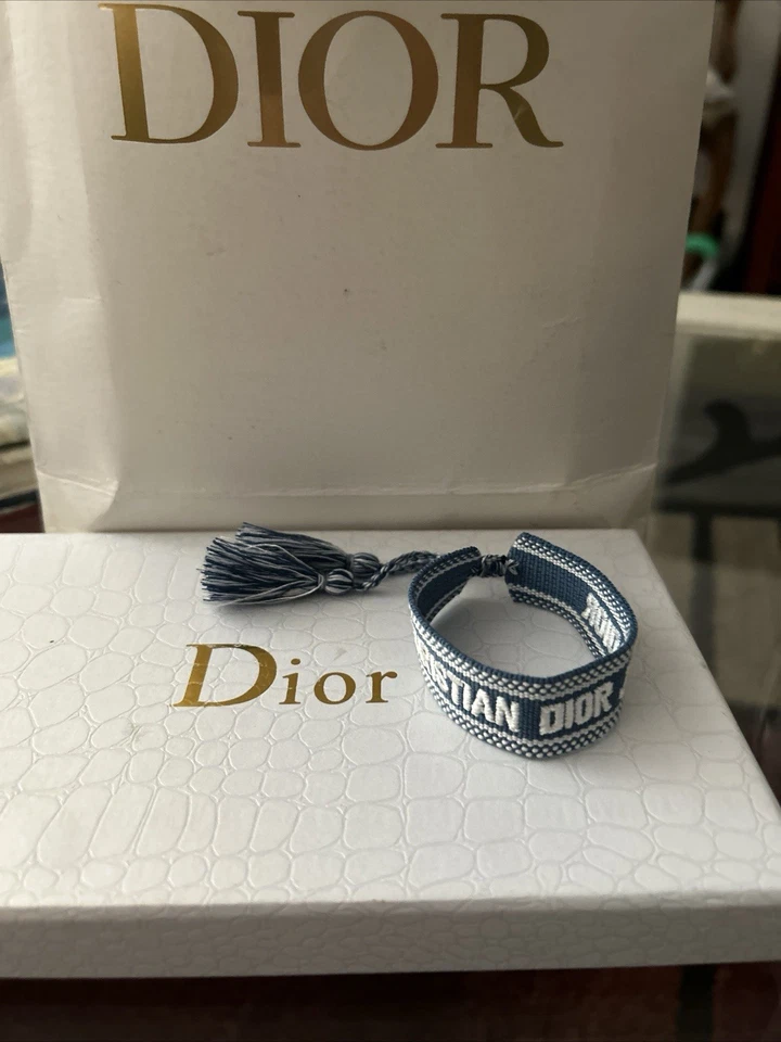 正品 Christian Dior 友谊手链可调节 — 第 2/4 张图片