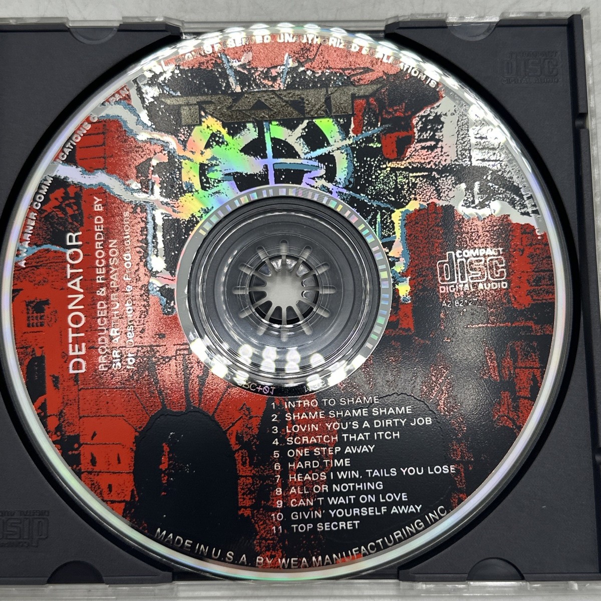 DETONATOR ／ RATT Ratt Detonator LP (Red Vinyl)