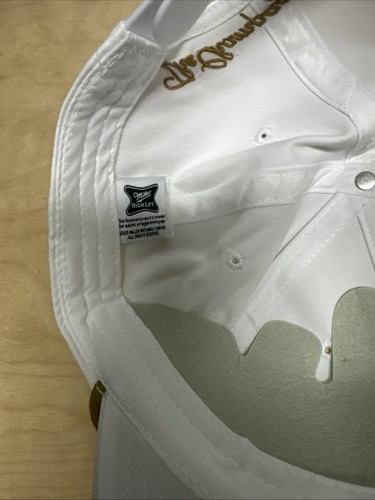 Cappello Miller High Life Rope stile vintage regolabile camionista bianco e rosso - motore pazzo - Foto 7 di 7