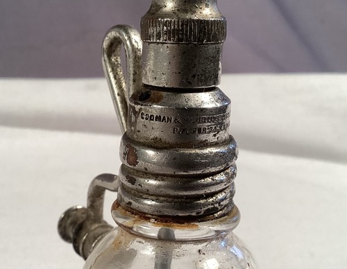 Antiguo pulverizador atomizador de vidrio dental médico Codman & Shurtleff Pat’d 1891 - Imagen 3 de 5