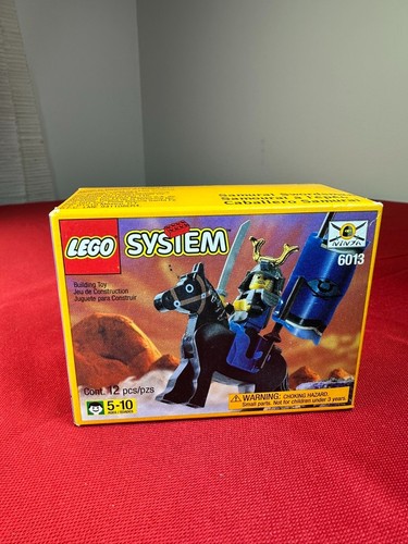 NEW VTG LEGO System 6013 Samurai Swordsman 1998 Original Classic Horse Ninja - Picture 4 of 6