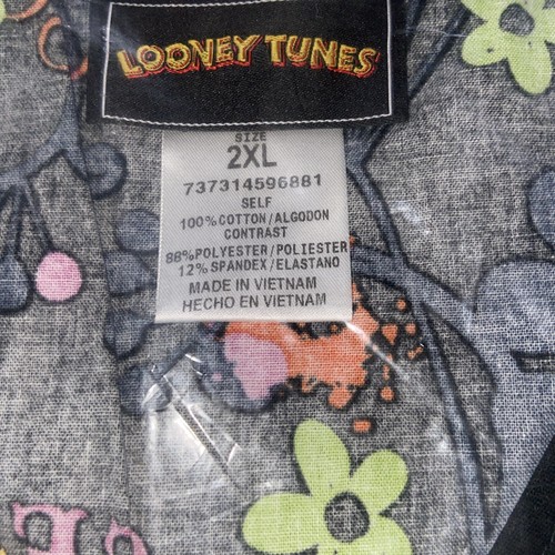 Tweedy Bird Scrubs Warner Bros Tooniforms V Neck Top 2XL NWT Looney Tunes Missy - Picture 2 of 10