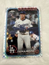 2024 Topps Chrome Update #USC108 RC Yoshinobu Yamamoto X-Fractors