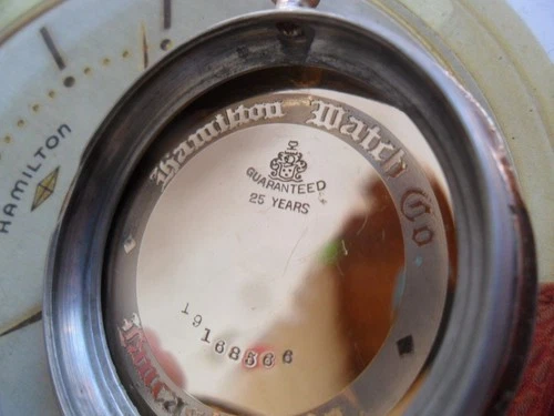 Antique Hamilton Swing-out 25 Year 47 mm Gold Filled O/F Pocket Watch Case