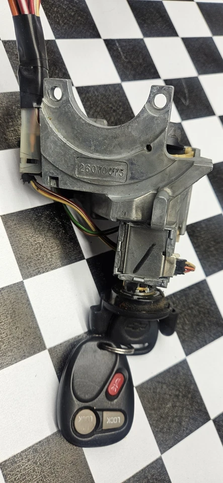 Chevrolet S10 GMC Sonoma 2000-2004 interruptor de encendido y carcasa Foto 4 de 4