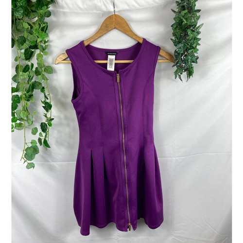 Girl's Marciano Zip Front Fit & Flare Dress Size XL /16 - Picture 2 of 4