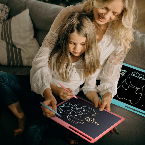 15" LCD Writing Pad Drawing Tablet Electronic Doodle Board Erasable Kids Stylus - Picture 12 of 12