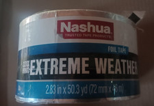 Nashua Extreme Temperature General Metal Repairs Foil Tape 2.83"x50yd -35F 260F