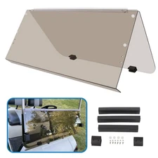 For Yamaha G14 G16 G19 1995-2003 Tinted Windshield Windscreen Golf Cart Part