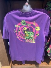 Disney California Adventure Oogie Boogie Bash T-shirt Glow In Dark Size Large