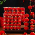 Rote Laterne im chinesischen ethnischen Stil Hängedeko für Party und Festival