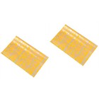 2 PCS Blumengeschenkpapier Blumenstrauss Blumenstrauß-Verpackungspapier