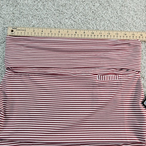 Kavu Long Skirt Outdoor Red White Travel Women's Size Medium Elastic Waist NWT - Picture 5 of 7