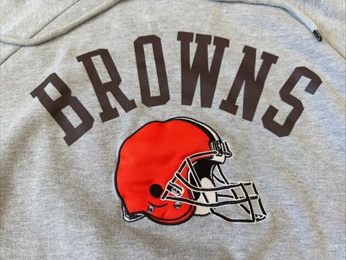 Cleveland Browns NFL G-III Apparel Gray Hooded Sweatshirt Men XL - Picture 5 of 9