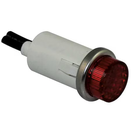 Dayton 22Ny47 Raised Indicator Light,Red,120V - Picture 1 of 1