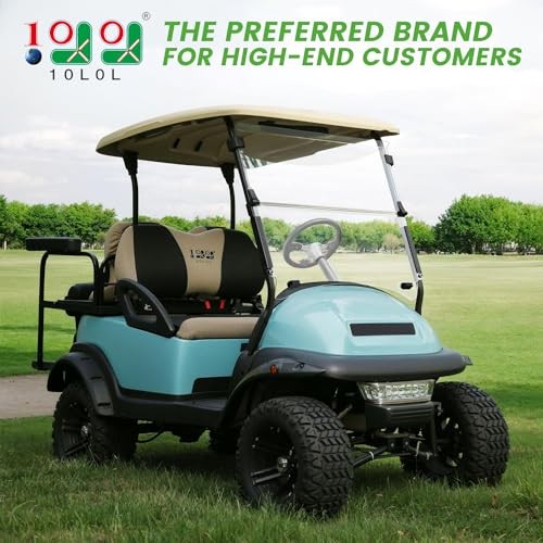 Foldable Golf Cart Windshield for Club Car Precedent 2004-Up, Clear Windshield - Picture 3 of 7