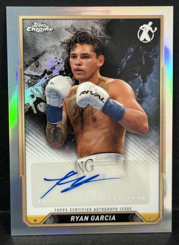 2024 Topps Chrome Boxing Ryan Garcia Auto Refractor