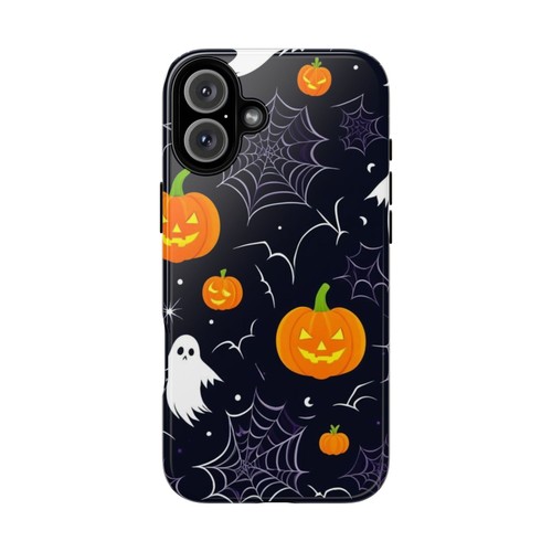Halloween Phone Case, Spooky Cell Phone Cover, Pumpkin Ghost Design, Fall - Picture 35 of 280
