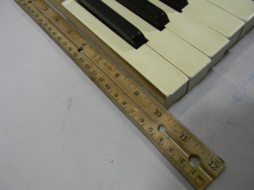 1890s Pump Organ Keys , 1 Octave Farrand & Votey - Picture 2 of 8