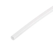 PTFE High Temperature Insulating Pipe 2mm IDx4mm ODx9.2ft White