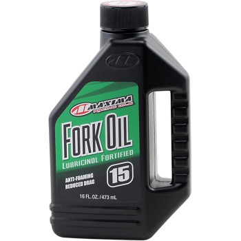 Maxima 56916 Motorcycle MX Suspension Fork Oil - 15wt - 16 U.S. fl oz. - Picture 1 of 1
