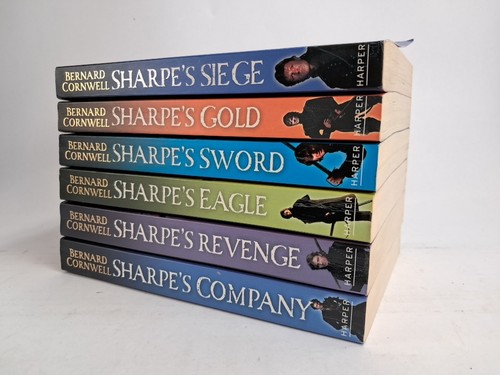 6 Bücher Bernard Cornwell: Sharpe, 6 Bände, Harper, englischsprachig, Bundle - Bild 2 von 2