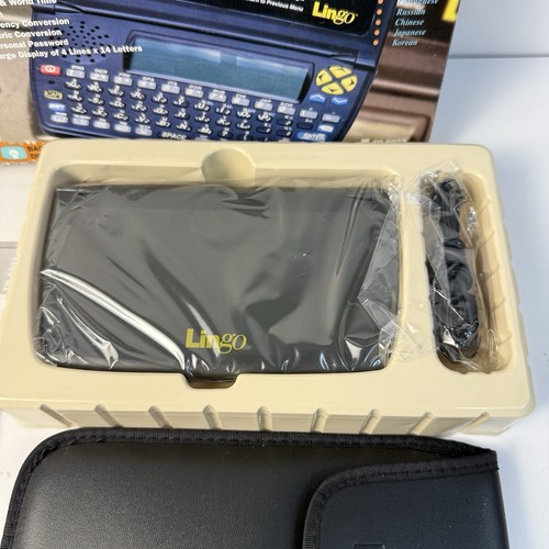 Lingo Translator 10 Talk elektronische sprechende Sprache NEU geöffnete Verpackung TR-9903 - Bild 3 von 5