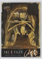 2025 Upper Deck X Files Government Conspiracies Fabian Quintero Auto Sketch og2