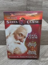 The Santa Clause Holiday Collection (DVD, 2008, 3-Disc Set) NEW SEALED