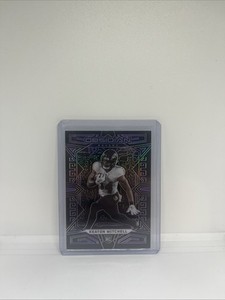 2023 Panini Obsidian - Keaton Mitchell #106 Electric Etch Purple /75 (RC)