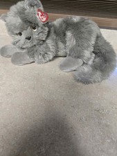 Rare Beani The Cat 2002Beanie Babies TY Plush Collectible Toy with Tag