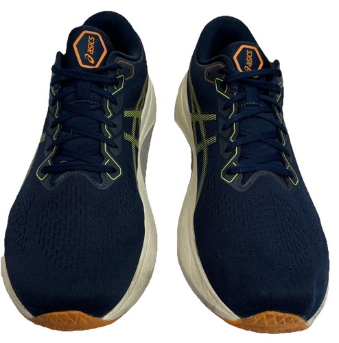 Asics Kayano 30 Hombres 13 Zapatos de Correr de Carretera de Apoyo Azul Amarillo - Imagen 2 de 9