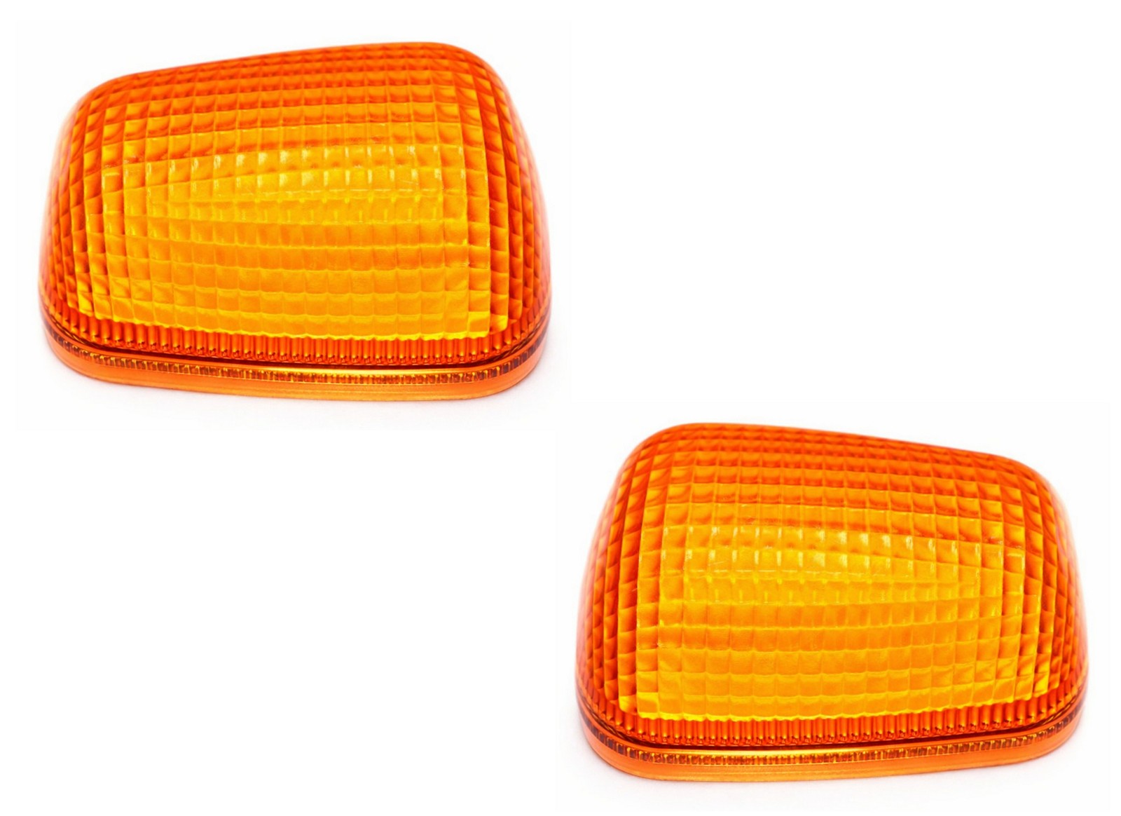Paire de verres pour clignotant avant Suzuki SV et GS500 après fissure