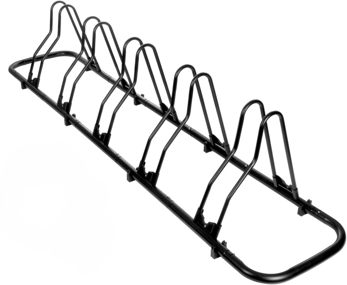 ACELETIQS BIKE STAND НАПОЛЬНАЯ КРЫТАЯ СТОЙКА ДЛЯ ВЕЛОСИПЕДОВ, 1-5 ВЕЛОСИПЕДОВ - ЧЕРНЫЙ