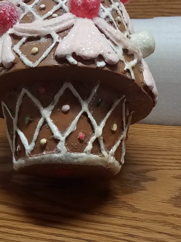 Weihnachten Lebkuchen Kaugummidrop Süßigkeiten Ton Teig Baum Silvestri - Bild 9 von 13
