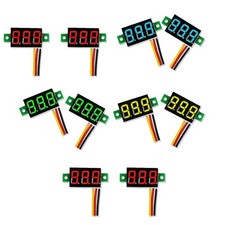  DC Voltmeter Display 3-Wire DC 0-100V Voltage Tester 10PCS 0.28 LED4415