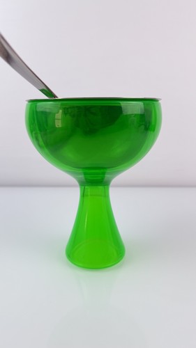 NEAR MINT ITALY ALESSI BIG LOVE GREEN EISBECHER MIT LÖFFEL MIRIAM MIRRI - Bild 7 von 7