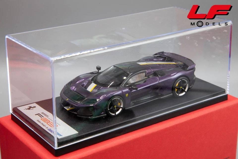 1:43 Ferrari F80 Viola Hong Kong 2024 LS559L - Looksmart - Immagine 4 di 4