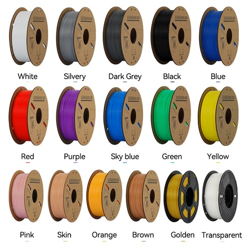 10KG PLA 1.75 mm Filament 3D Printer Consumables Mix 10 Colors 1KG Rolls Spools - Picture 2 of 9