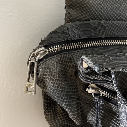 Botkier Trigger Premium Leather Satchel Studded Medium Size Shoulder Bag Purse - Picture 22 of 24