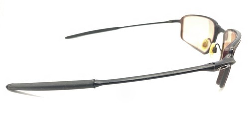 Oakley Square Wire Black Metal Wrap Eyeglasses Frames Designer Men Women - Picture 5 of 12