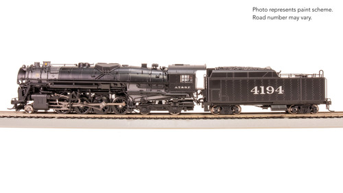 BLI HO 7848 Class T1A 2-8-4 Berkshire Stealth, Santa Fe #4196 (Standard DC) - Picture 4 of 7
