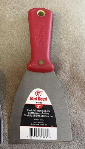 Marshalltown MSK882D 4” DuraSoft Flex Joint + Red Devil 4830 3” Spackle Knife’s - Foto 3 di 3
